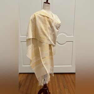 Cotton and Silk Traditional Mexican rebozo from Oaxaca. Mexican shawl, Handloom!